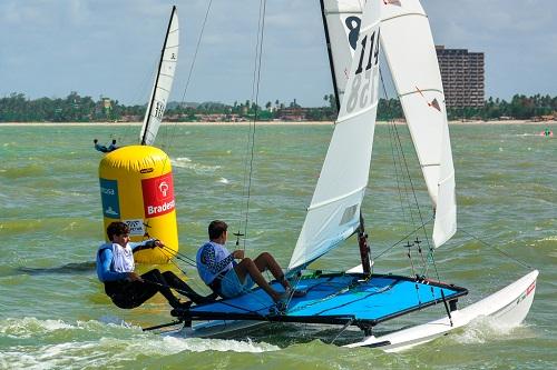 Espanhol Javier Torres, que preparou Martine Grael e Kahena Kunze nos Jogos Rio 2016, apresenta o programa Sailing Solutions para treinadores em Recife / Foto: Tsuey Lan Bizzochi/ Cabanga Iate Clube de Pernambuco